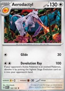 Aerodactyl (MEW 142) - HOLO