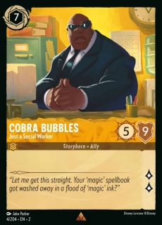Cobra Bubbles - Just a Social Worker 