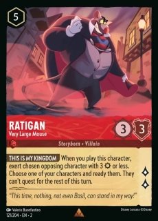 Ratigan - Very Large Mouse - foil