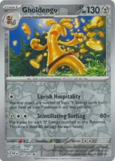 Gholdengo (PAF 067) - REVERSE HOLO