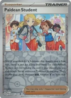 Paldean Student (PAF 085) - REVERSE HOLO