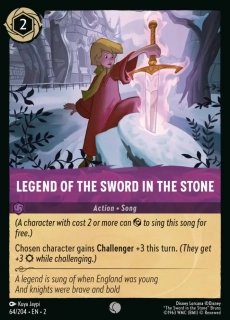 Legend of the Sword in the Stone - foil