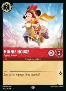 Minnie Mouse - Zipping Around - foil