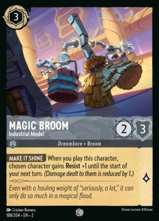 Magic Broom - Industrial Model - foil
