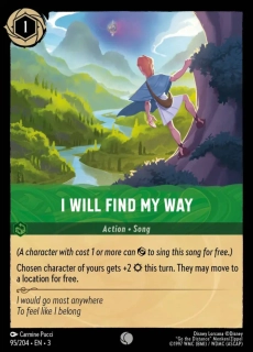 I Will Find My Way - foil
