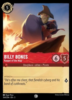 Billy Bones - Keeper of the Map - foil