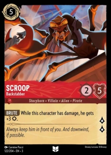 Scroop - Backstabber - foil