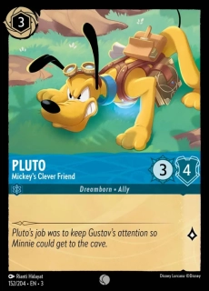 Pluto - Mickey's Clever Friend - foil