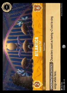 Atlantica - Concert Hall - foil
