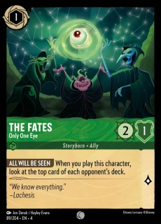 The Fates - Only One Eye - foil