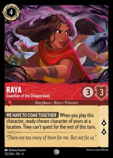 Raya - Guardian of the Dragon Gem - foil