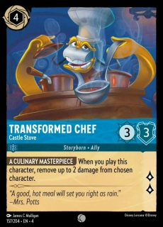 Transformed Chef - Castle Stove - foil