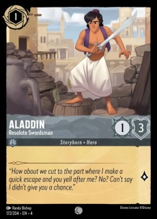 Aladdin - Resolute Swordsman - foil