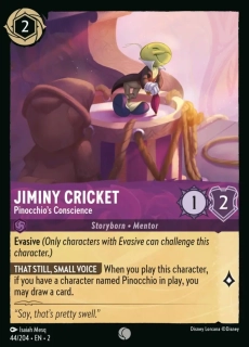 Jiminy Cricket - Pinocchio's Conscience  - foil