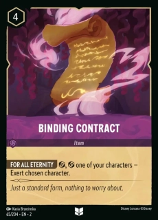 Binding Contract - foil