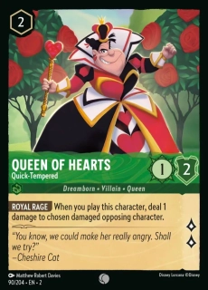 Queen Of Hearts - Quick-Tempered - foil