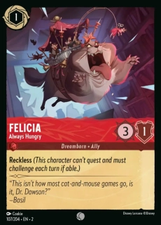 Felicia - Always Hungry - foil