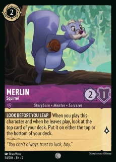 Merlin - Squirrel - foil