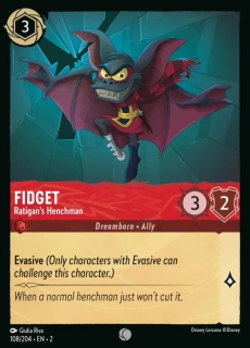 Fidget - Ratigan's Henchman - foil