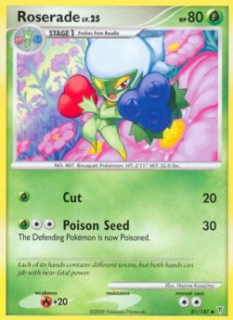 Roserade Lv.25 (SV 81) - PLAYED
