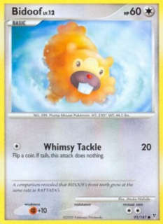 Bidoof Lv.12 (SV 91) - GOOD