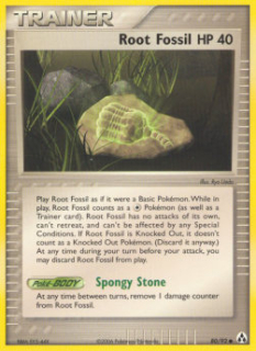 Root Fossil (LM 80) - GOOD