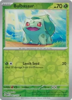 Bulbasaur (MEW 001) - REVERSE HOLO