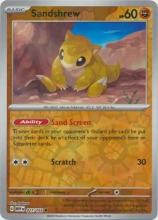 Sandshrew (MEW 027) - REVERSE HOLO