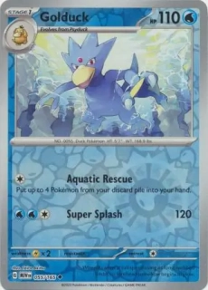 Golduck (MEW 055) - REVERSE HOLO