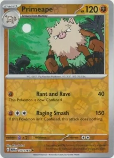 Primeape (MEW 057) - REVERSE HOLO