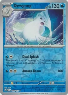 Dewgong (MEW 087) - REVERSE HOLO