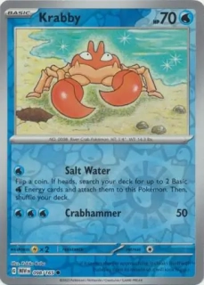 Krabby (MEW 098) - REVERSE HOLO