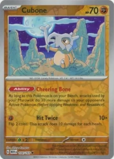 Cubone (MEW 104) - REVERSE HOLO