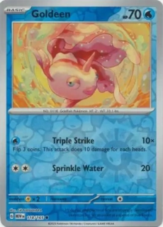 Goldeen (MEW 118) - REVERSE HOLO