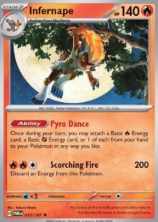 Infernape (TWM 033) - HOLO