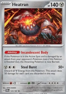 Heatran (TWM 123) - HOLO