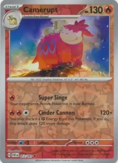 Camerupt (PAF 012) - REVERSE HOLO