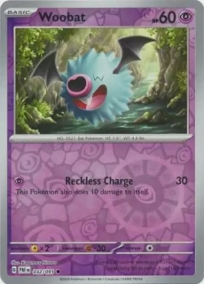 Woobat (PAF 032) - REVERSE HOLO