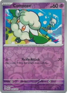 Cottonee (PAF 034) - REVERSE HOLO