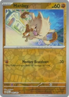 Mankey (PAF 045) - REVERSE HOLO