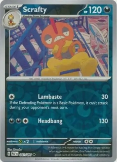 Scrafty (PAF 061) - REVERSE HOLO
