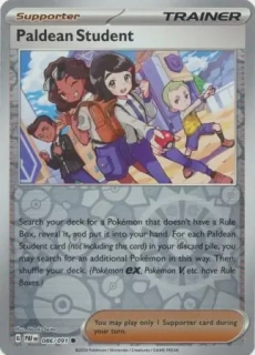 Paldean Student (PAF 086) - REVERSE HOLO