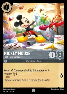 Mickey Mouse - Food Fight Defender