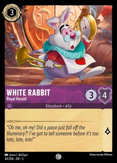 White Rabbit - Royal Herald - foil
