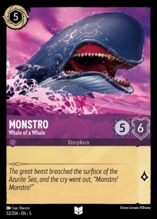 Monstro - Whale of a Whale - foil