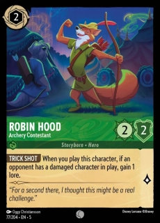 Robin Hood - Archery Contestant - foil