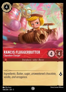 Rancis Fluggerbutter - Chocolate Charger - foil