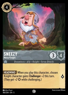 Sneezy - Noisy Knight - foil