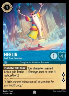 Merlin - Back from Bermuda - foil