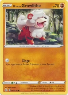 Hisuian Growlithe (LOR 083)